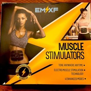 Muscle stimulators for toning. Comes with pads for multiple areas and chargers.